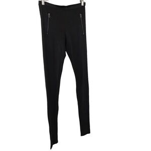 Armani exchange black Pearl elastic waist  leggings